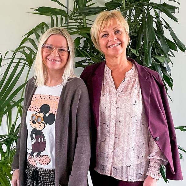 Susanne Møller Jensen og Dorte Boddum Kronborg fra Huset Venture